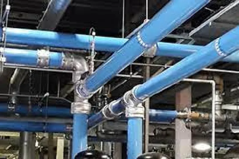 Instalação de ar comprimido industrial