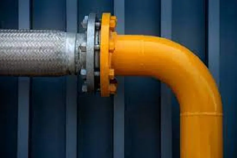 Instalação de tubulações de gás
